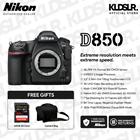 Nikon D850 DSLR Camera (Body Only) (Nikon Malaysia Warranty)